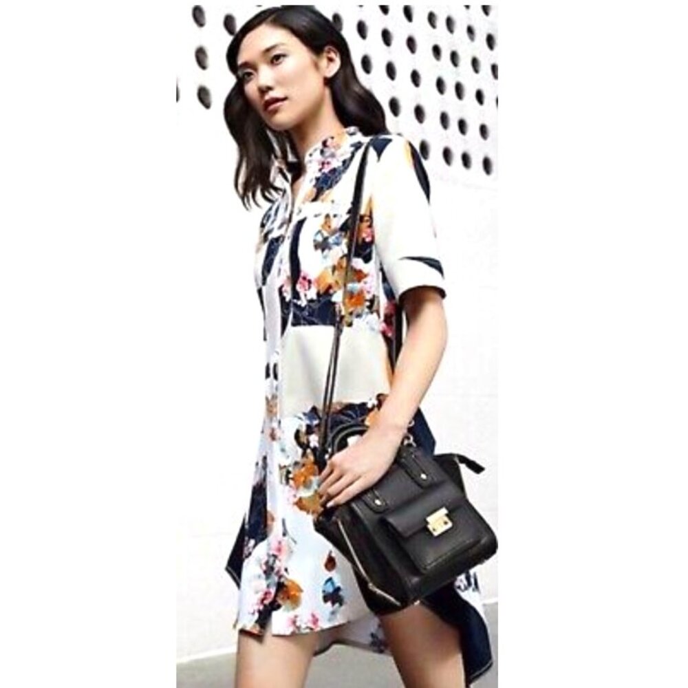 3.1 Phillip Lim for Target Floral Shirt Dress sz XS